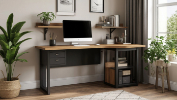 Компьютерный стол угловой Лайт-2