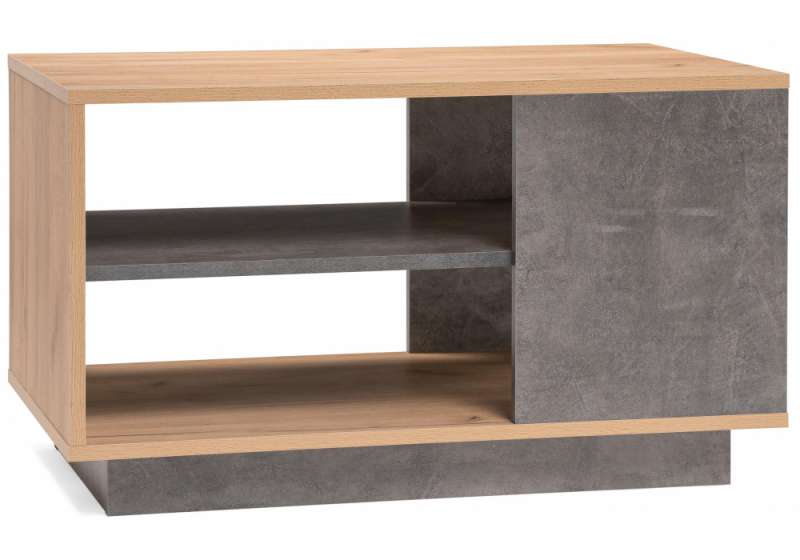 Журнальный стол Арчи 12.01 78х50х46 дуб золотой craft / камень темный U3705 (78x50x46,1). 